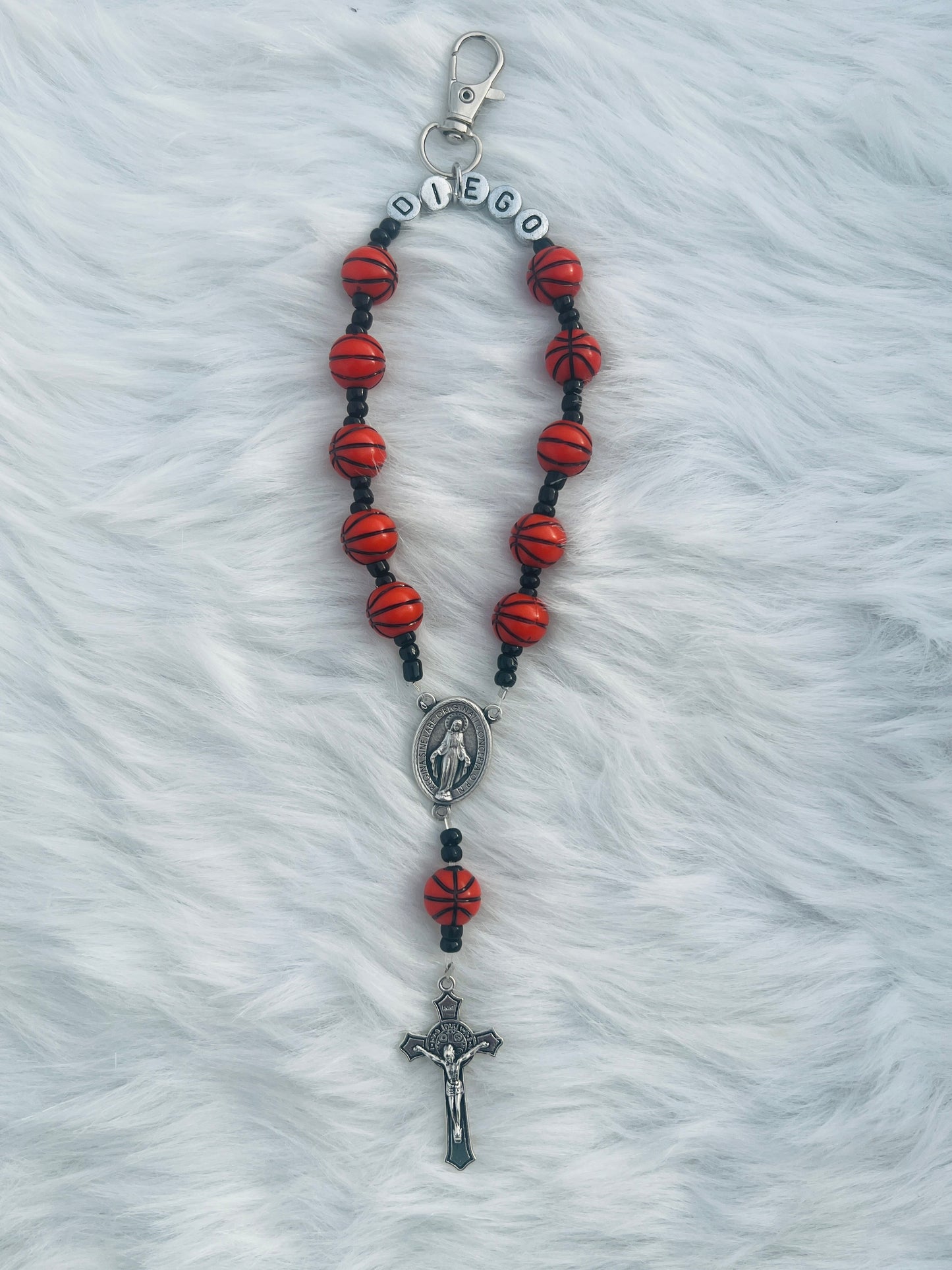 Basketball Backpack Rosary