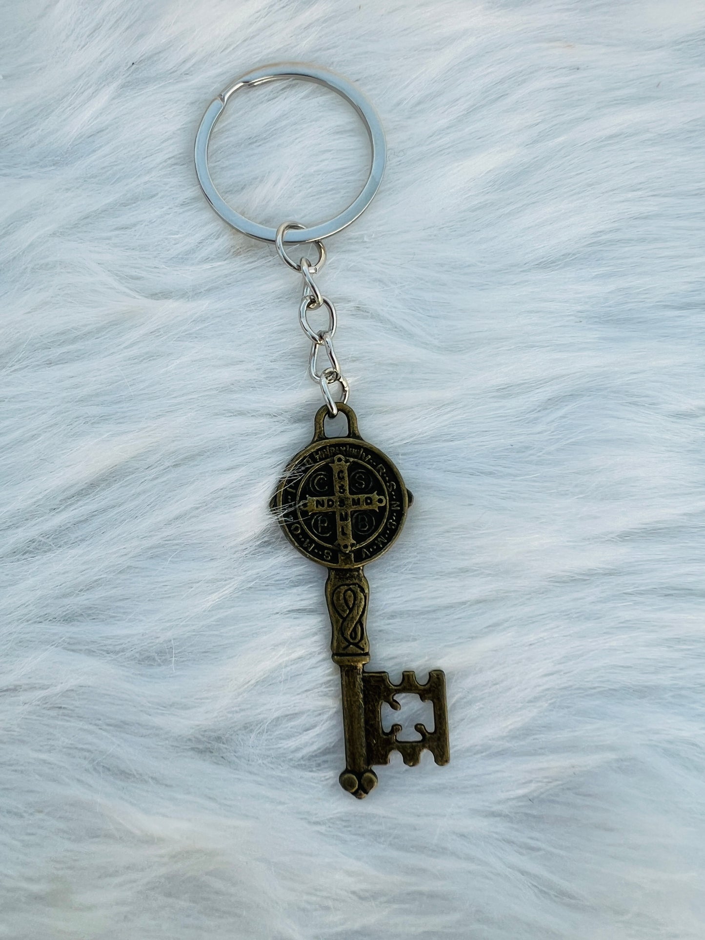 St Benedict Keychain
