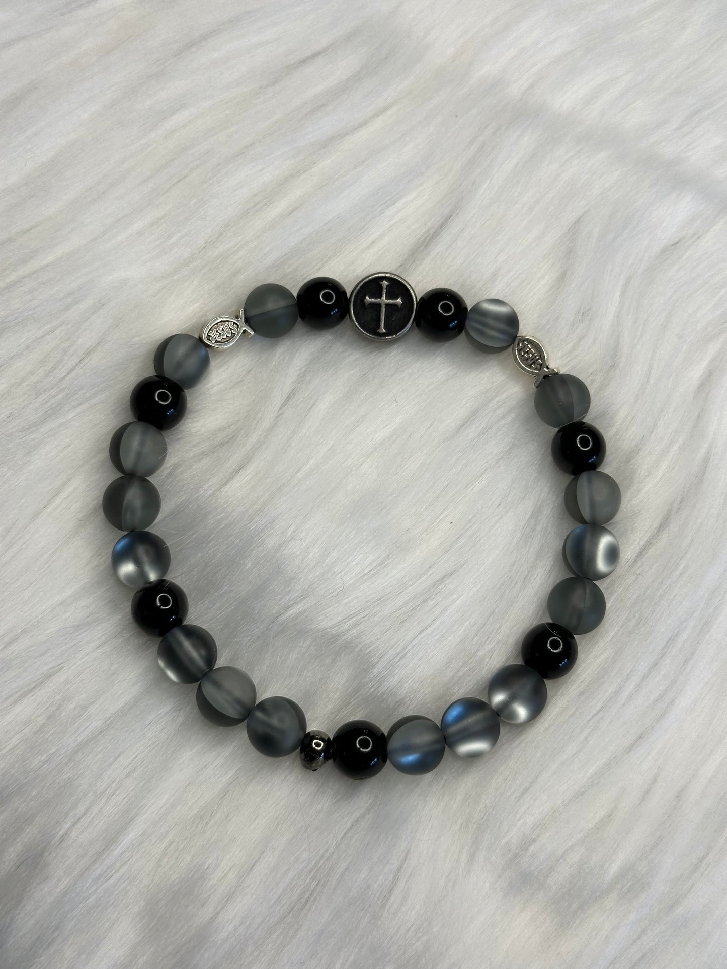 Gray & Black Bracelet