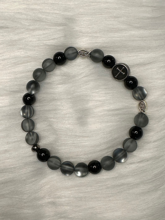 Gray & Black Bracelet