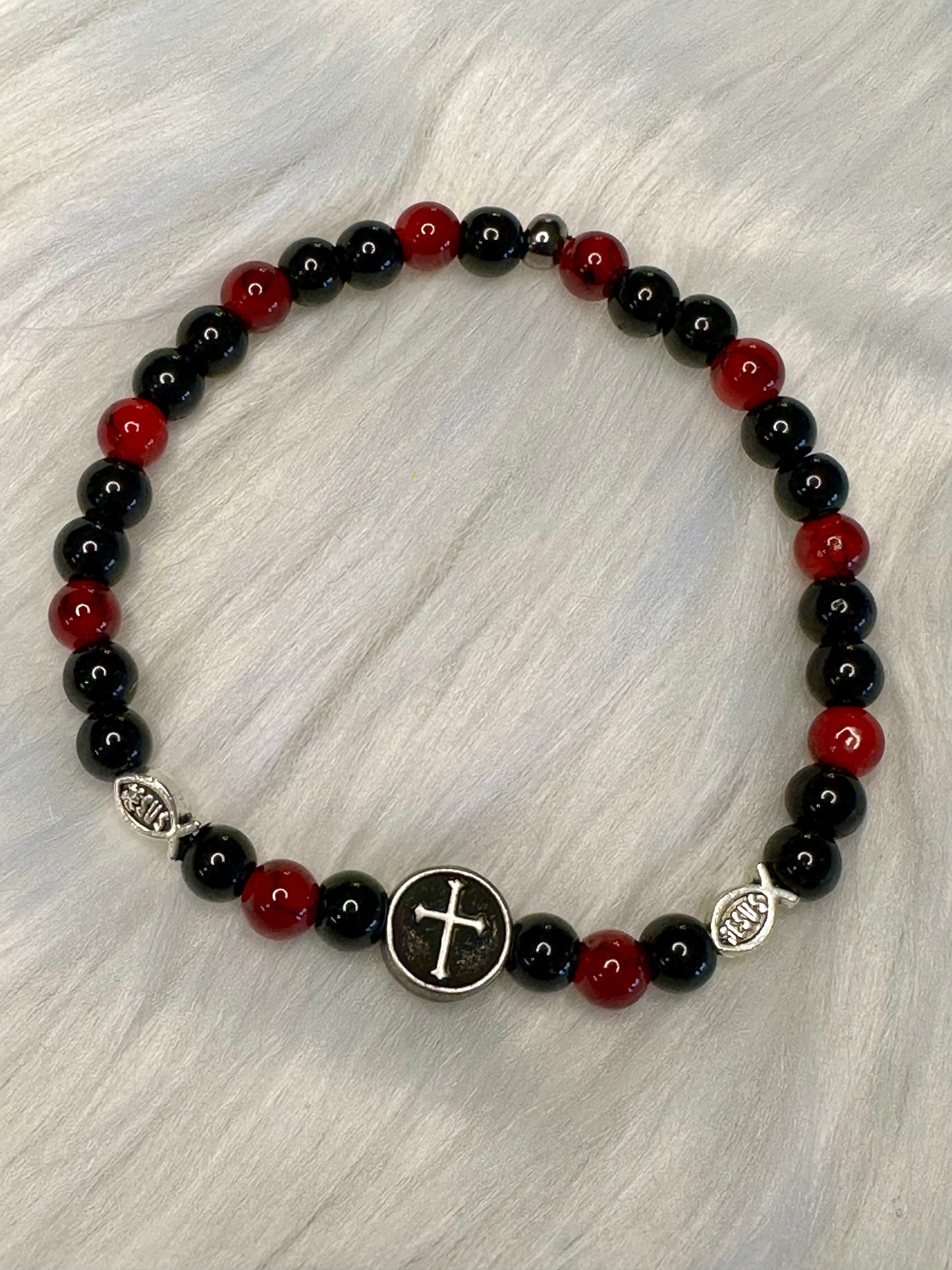 Black & Red Bracelet