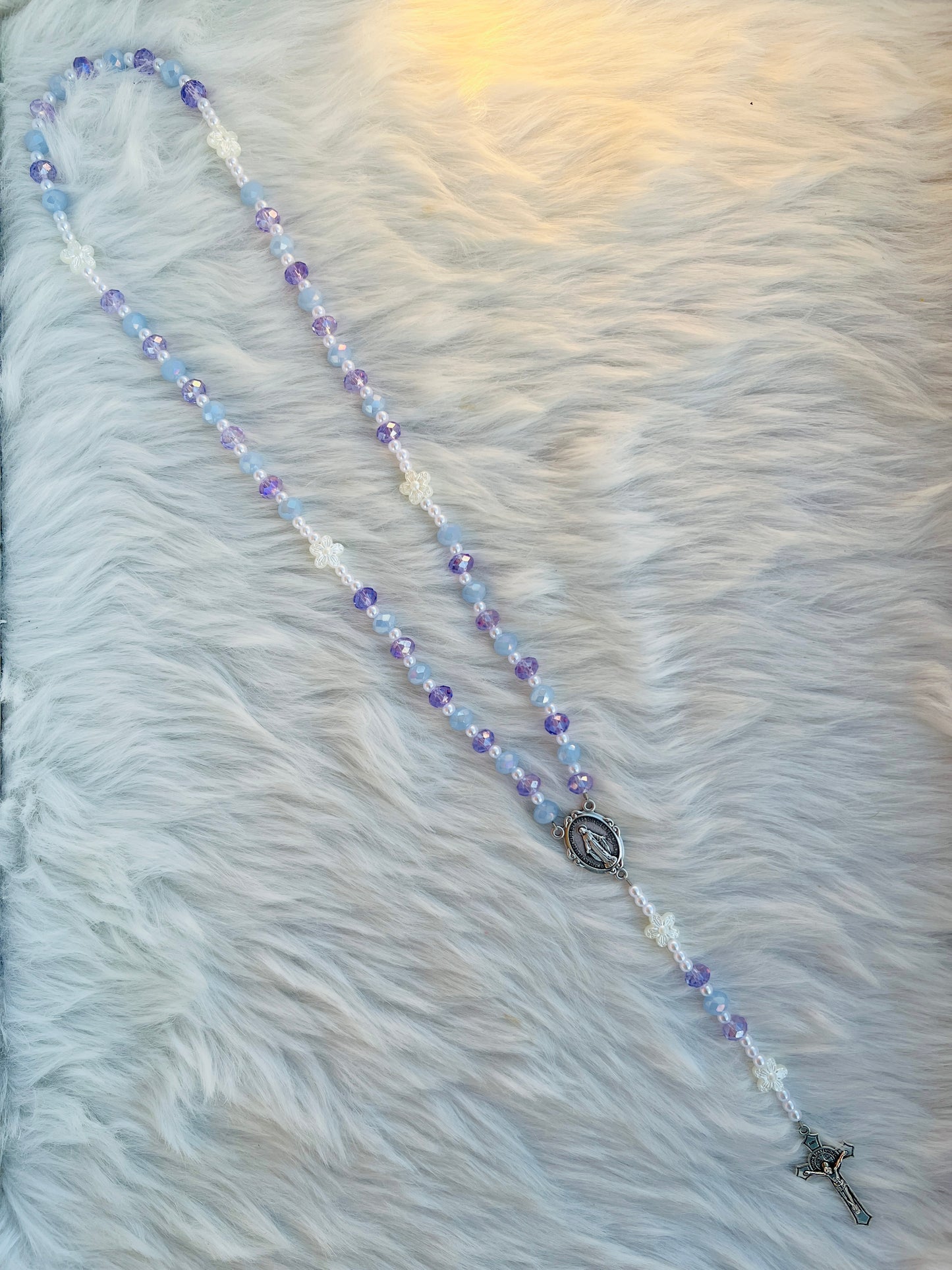 Blue & Purple Rosary