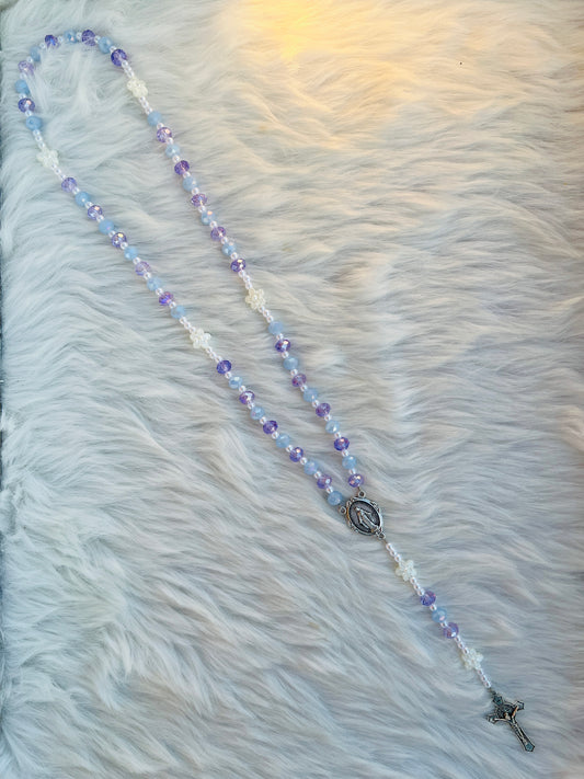 Blue & Purple Rosary