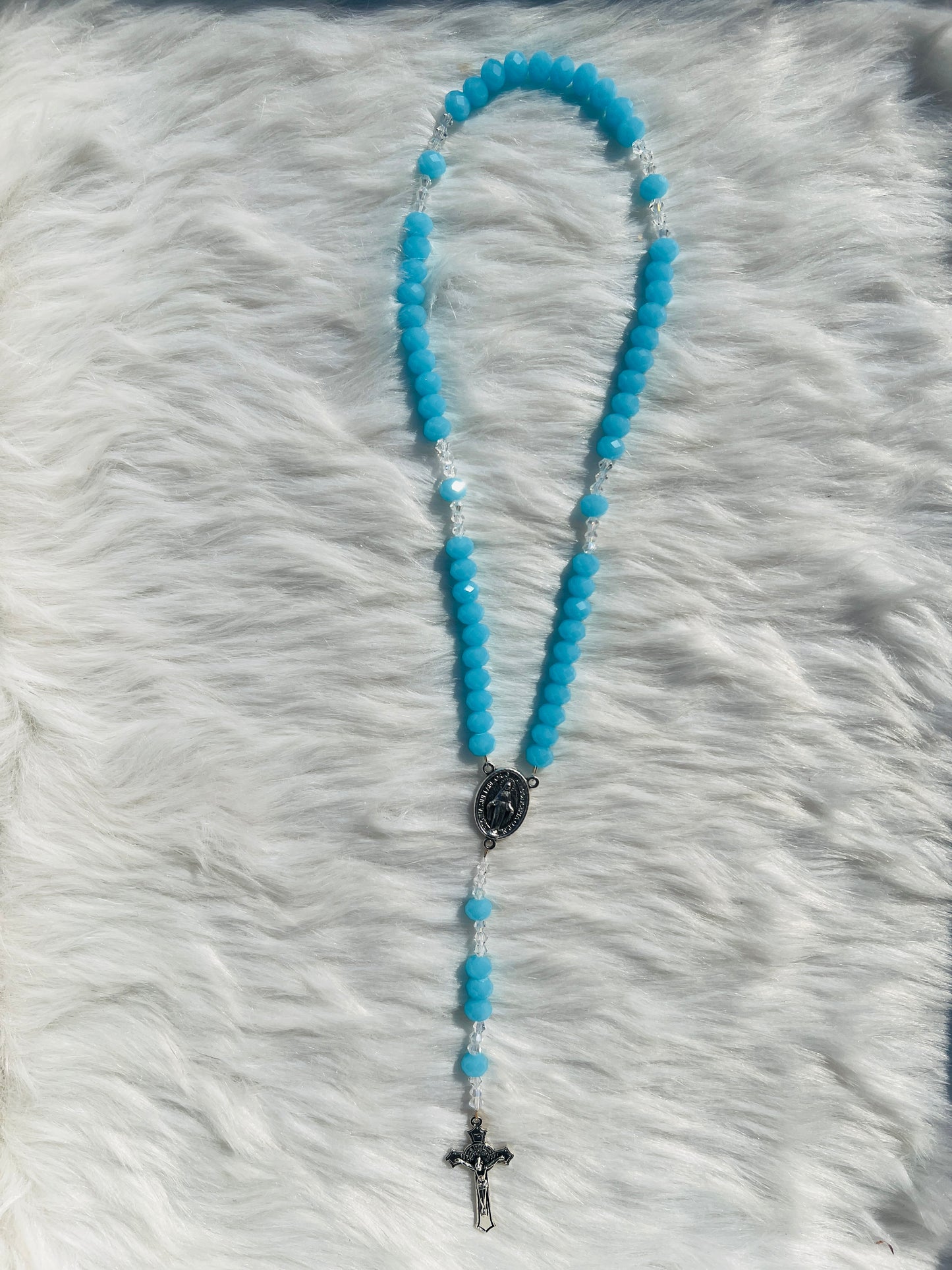 Light Blue Rosary