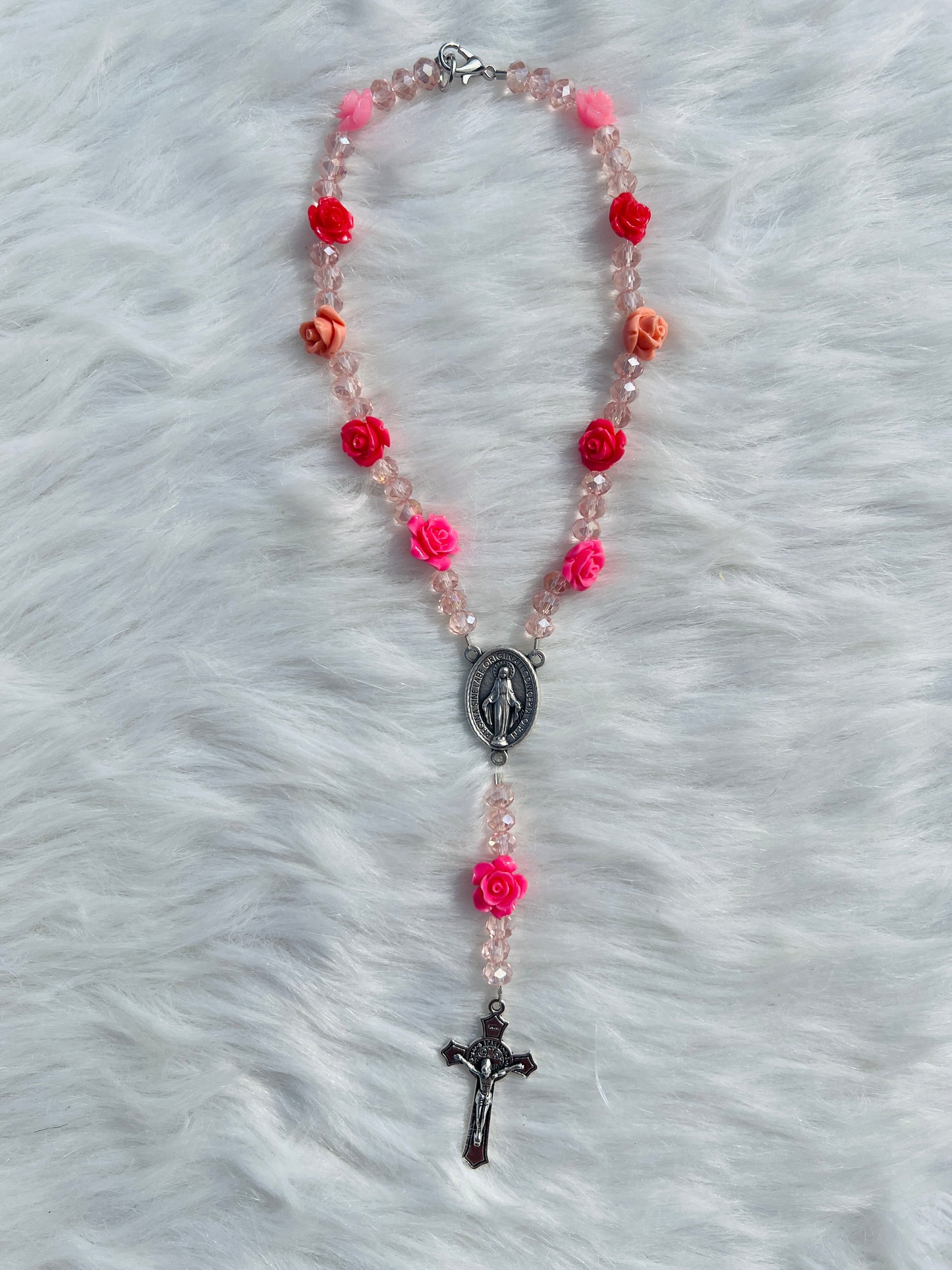 Flowers Car Rosary