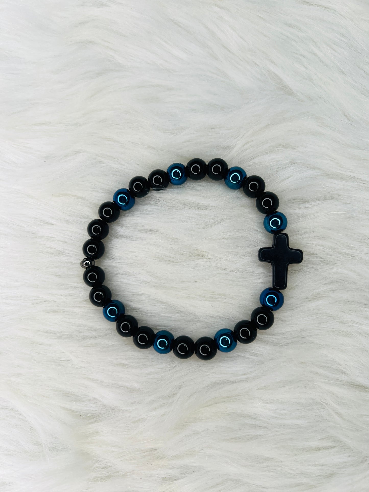 Blue & Black Bracelet