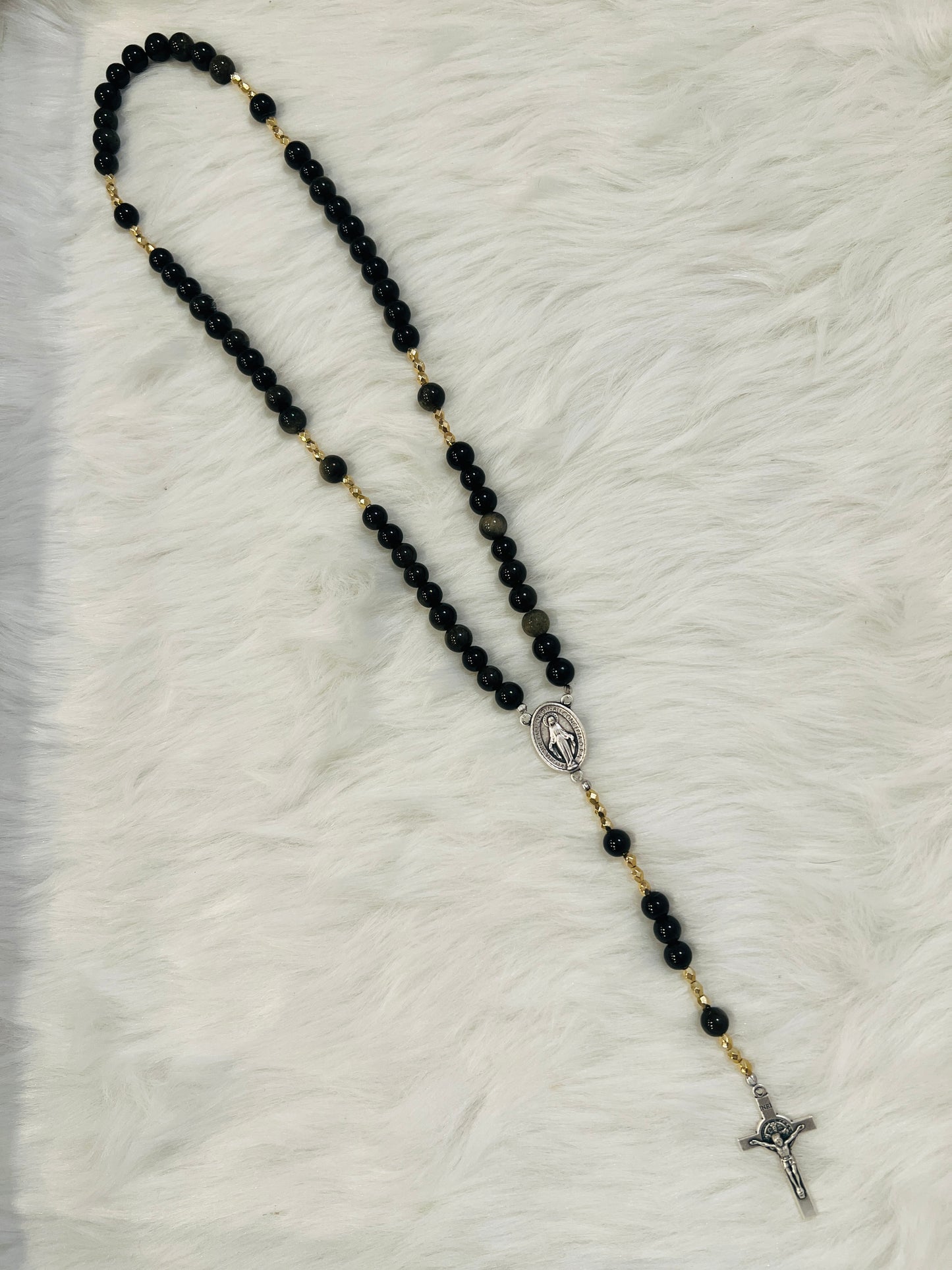 Black & Gold Rosary