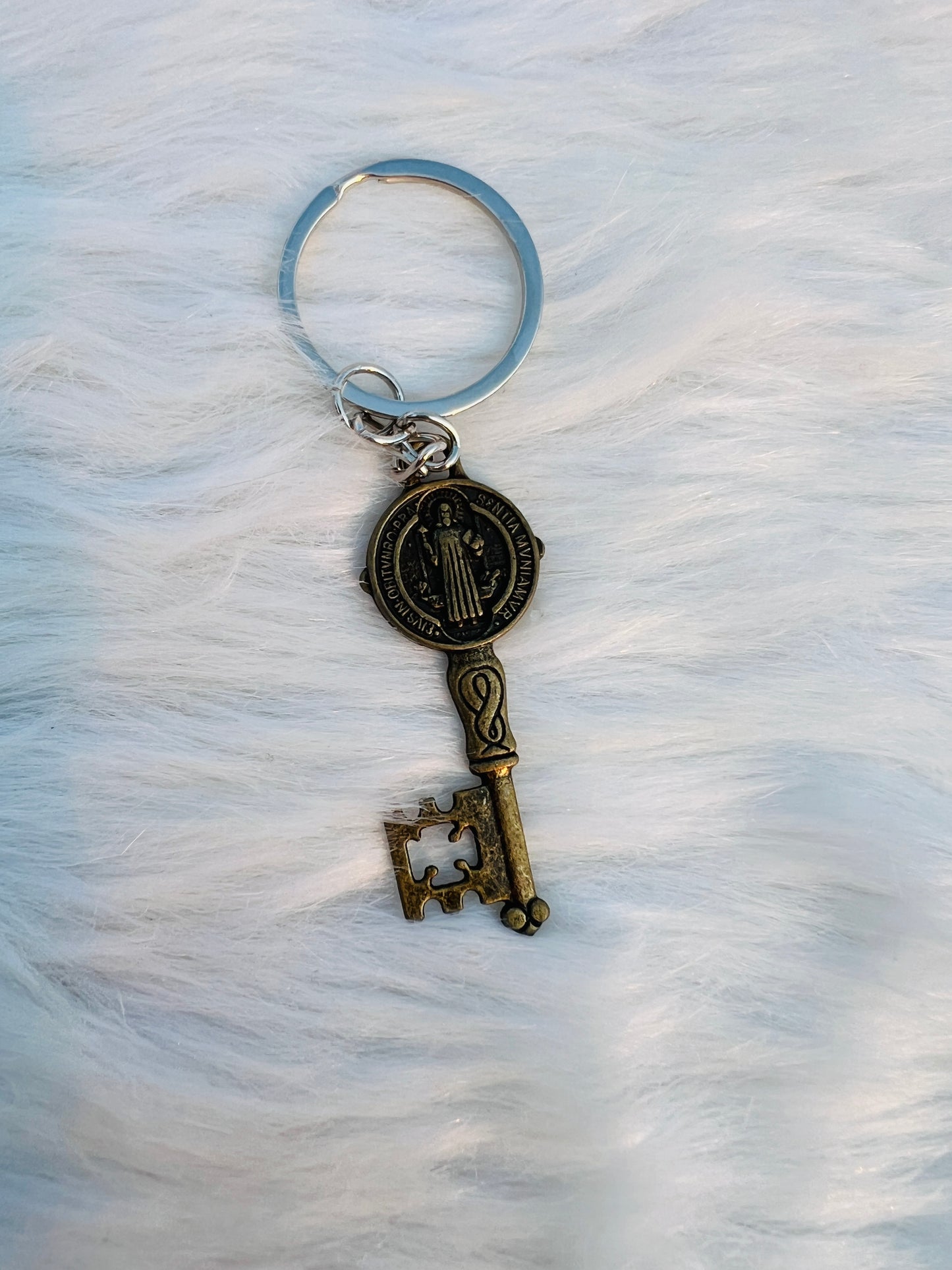 St Benedict Keychain
