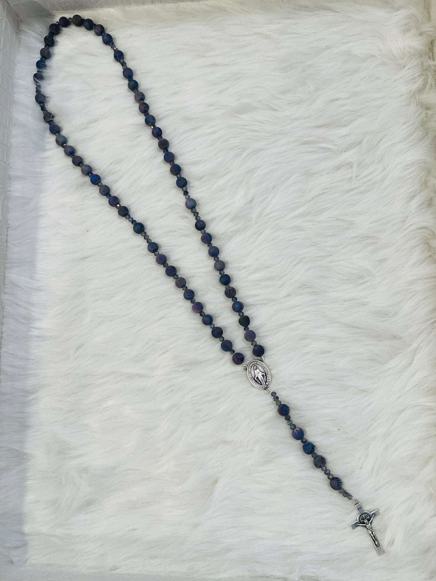 Dark Purple Rosary