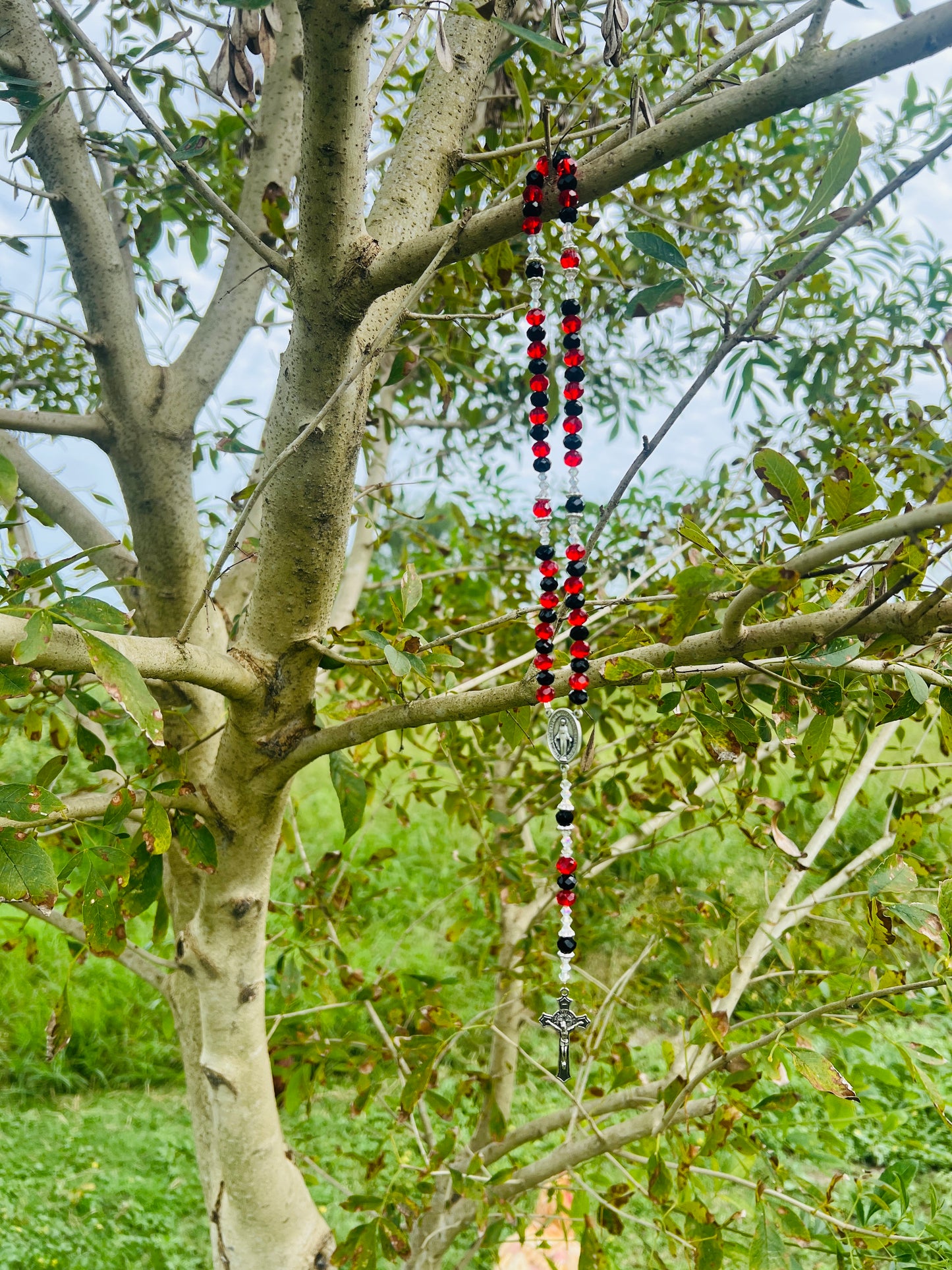 Red & Black Rosary