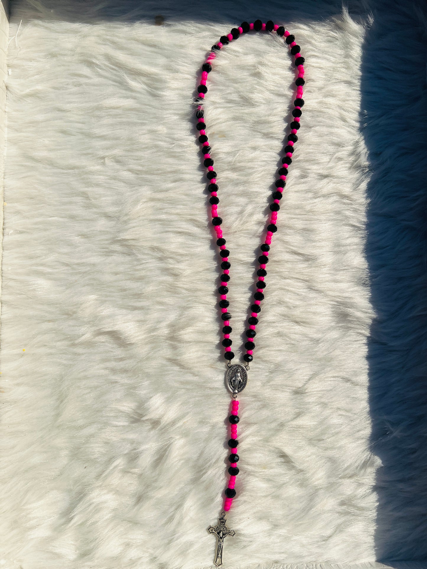 Black & Pink Rosary