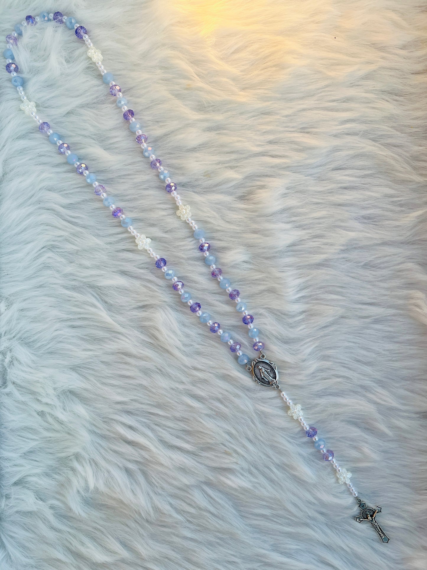 Blue & Purple Rosary