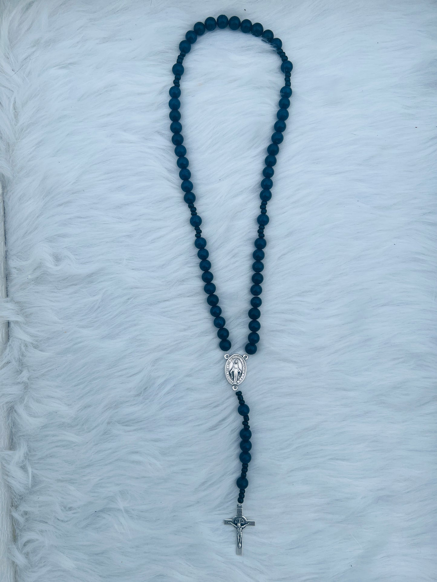 Dark Blue Rosary