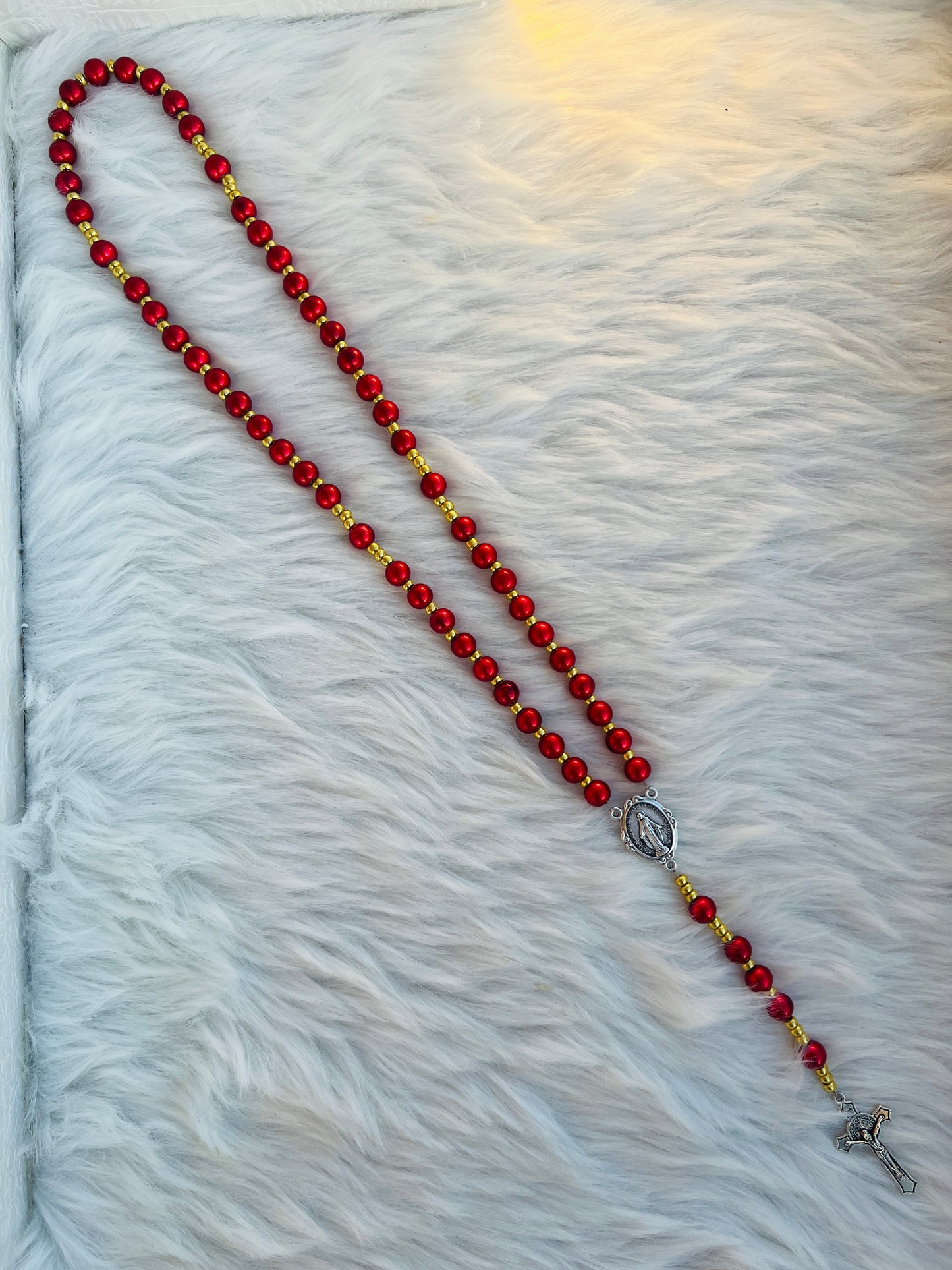 Red & Gold Rosary