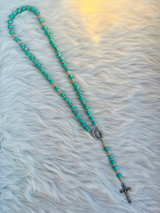 Blue & Silver Rosary