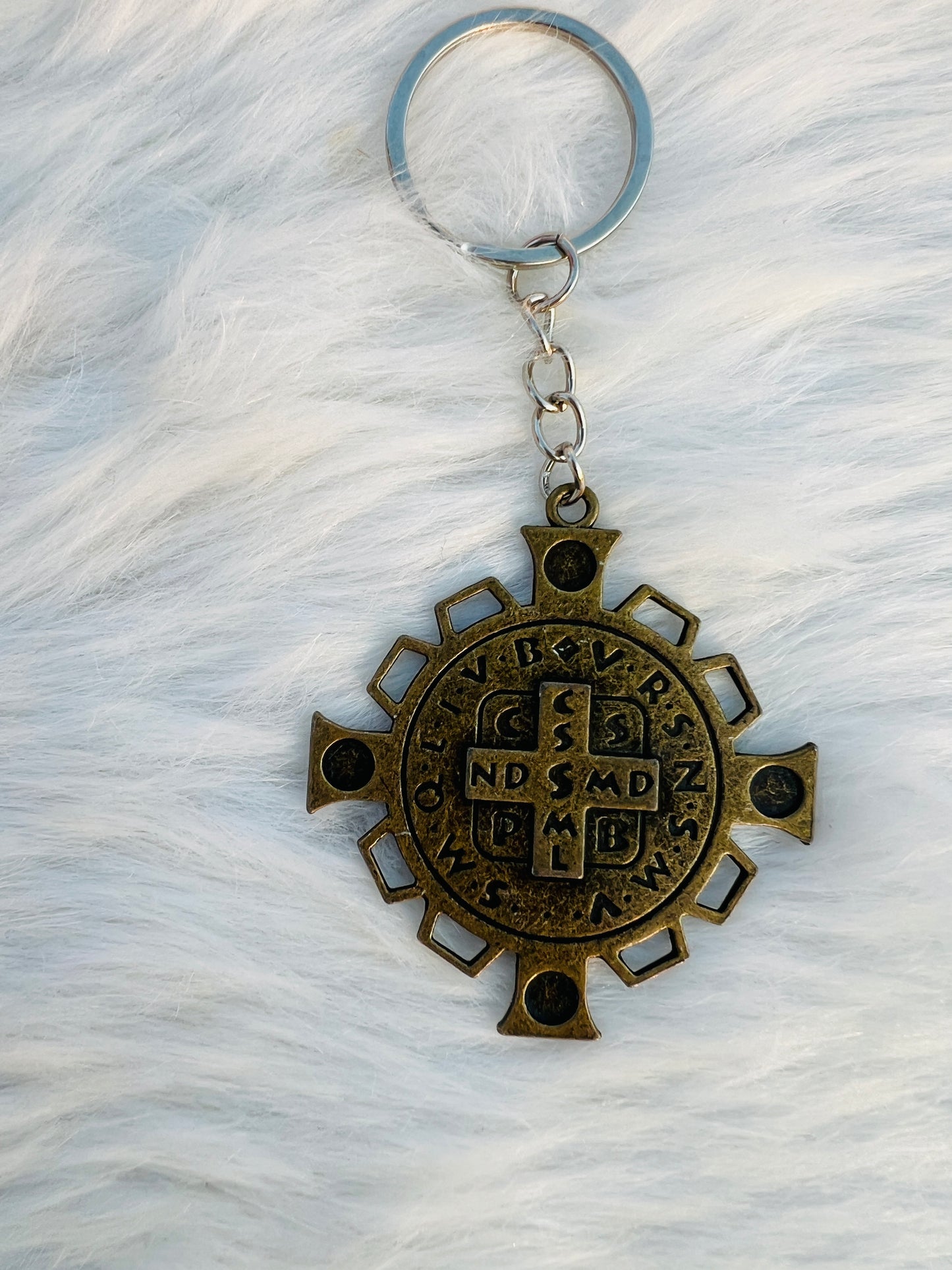 St Benedict Keychain