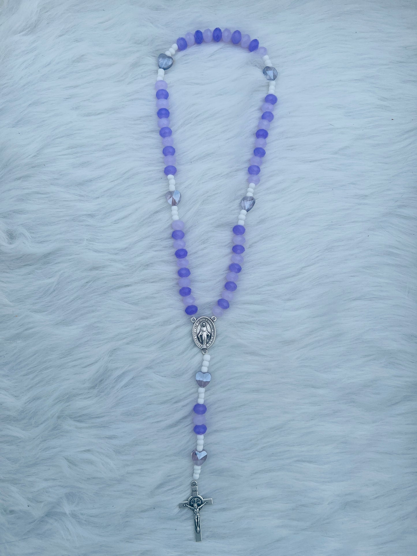 Purple Heart Rosary