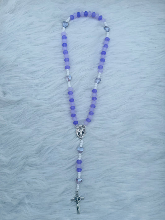 Purple Heart Rosary