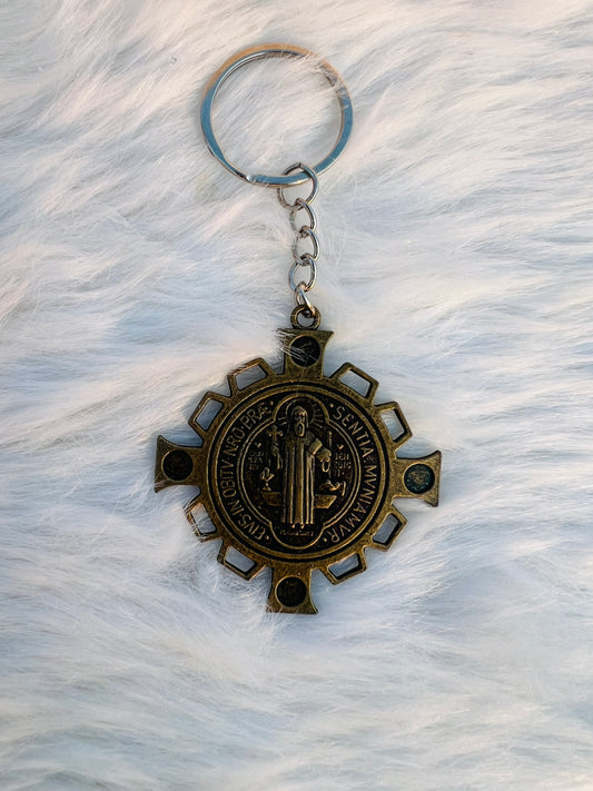 St Benedict Keychain
