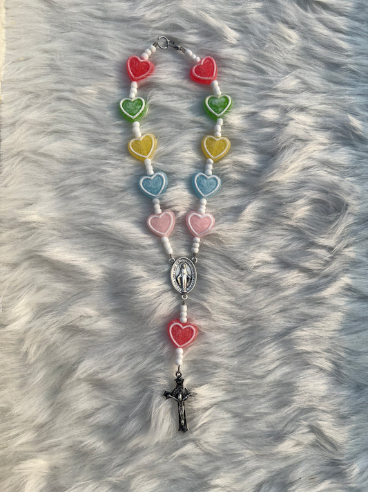 Heart Candy Rosary
