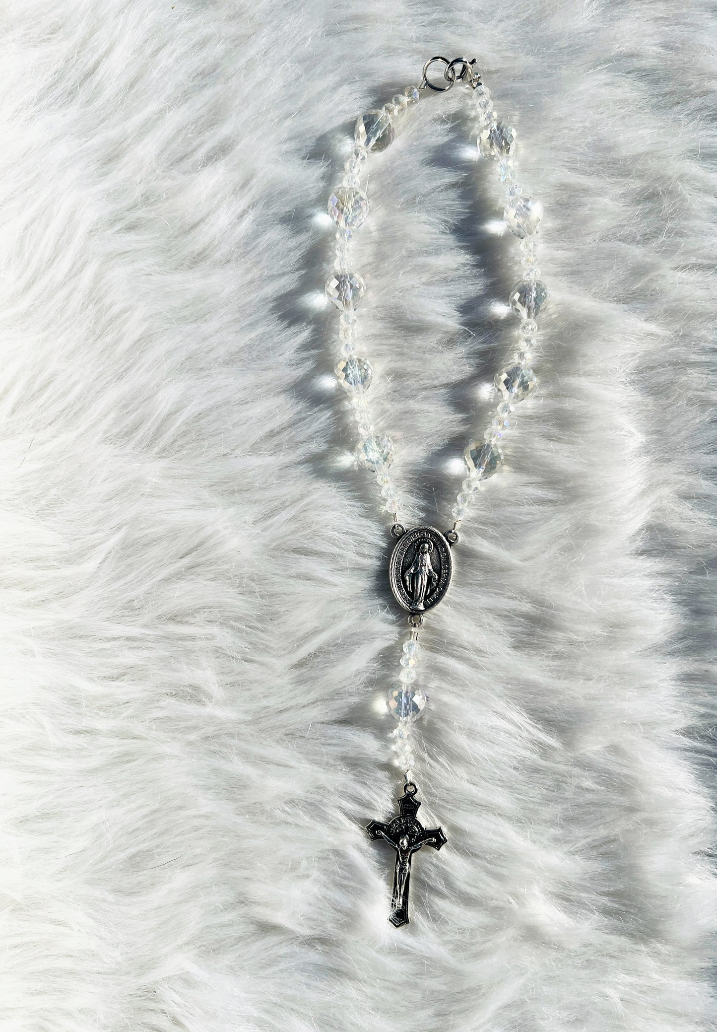 Crystal Car Rosary