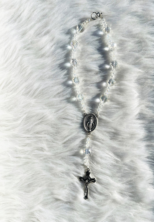 Crystal Car Rosary
